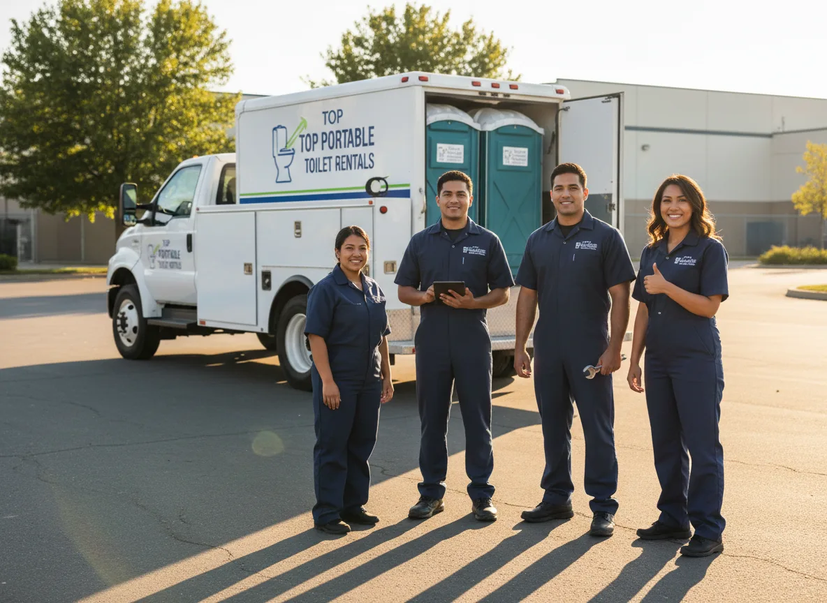 Short Term Porta Potty Rental company in Temperanceville, VA